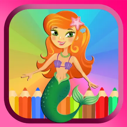 Mermaid Coloring Book Paint Games Free For Kids 2 Cheats