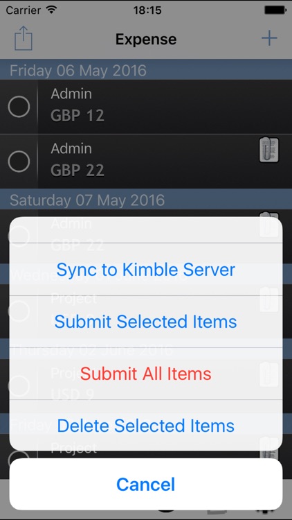 Kimble Time & Expense screenshot-3