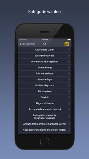 Screenshot von TechApp Für Ford auf dem iPhone 3