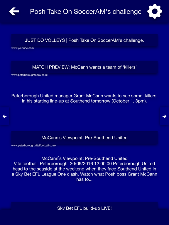 Screenshot #6 pour All The News - Peterborough United Edition