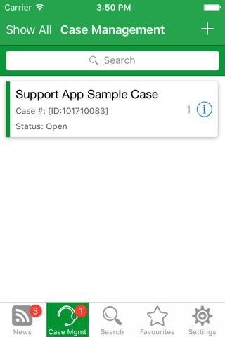 Customer FIRST Support screenshot 2