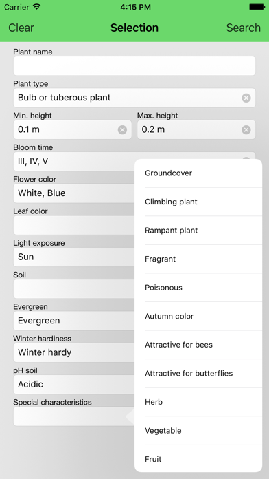 Screenshot #3 pour Plant Guide