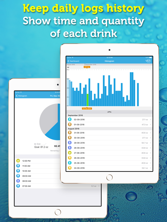 Screenshot #4 for WaterPrompt - Water Intake Tracker & Reminders