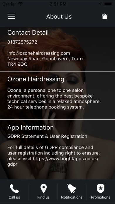 Ozone Hairdressing screenshot 2