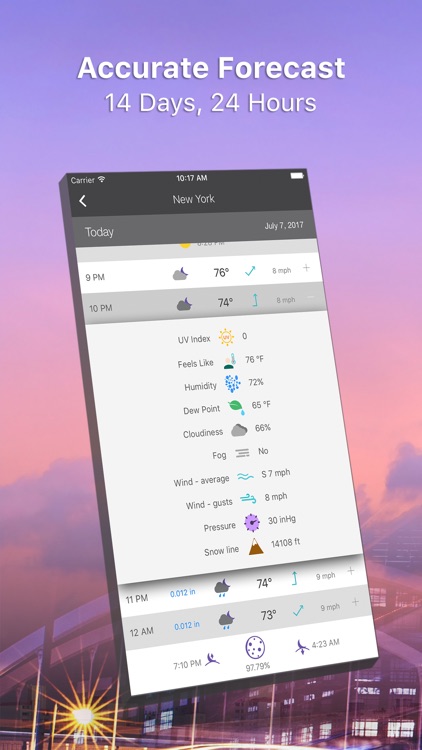 Weather 14 days Pro screenshot-3