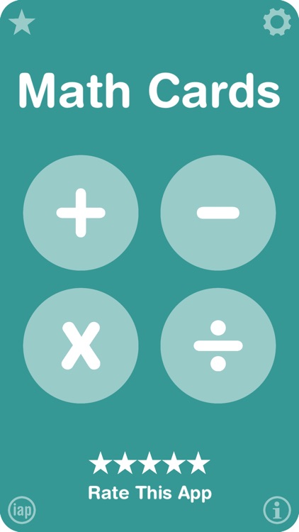 Big Math Flash Cards