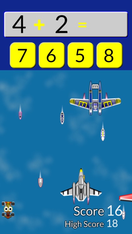 Airplane Math Flash Cards screenshot-0