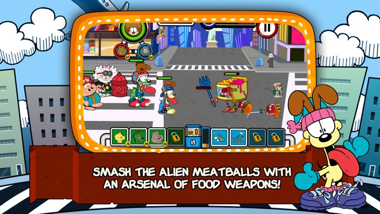 Garfield's Defense 2: The Food Invaders Strike Back