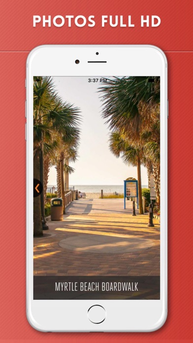 Screenshot #2 pour Myrtle Beach Guide de Voyage avec Cartes Offline
