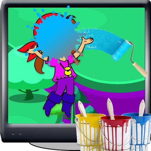 Color Fors Kids Game Jake The Pirates Version icon