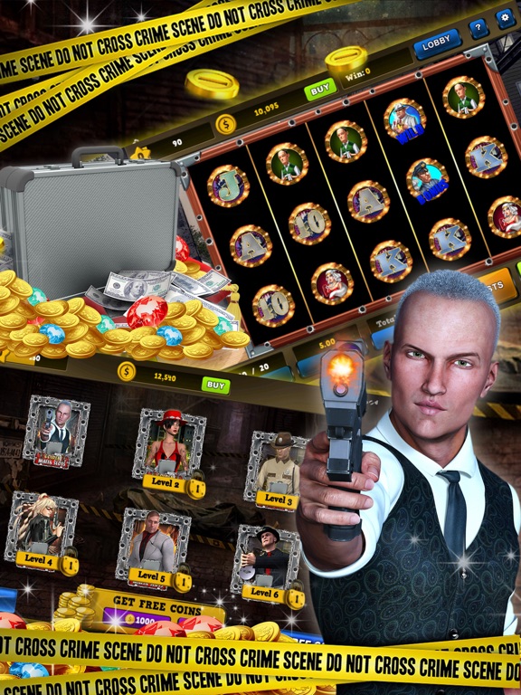 Screenshot #4 pour Golden Mafia Slots Casino Crime 7's Jackpot Rush