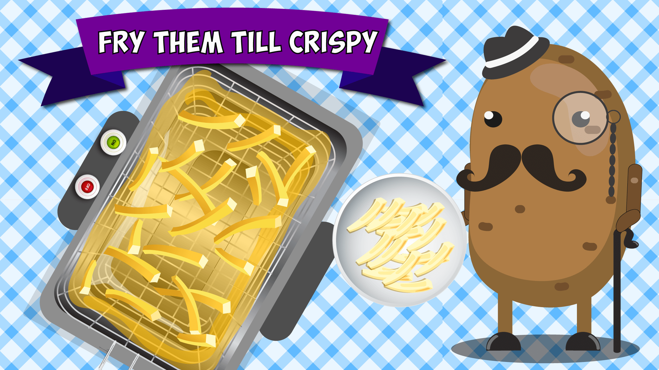 French Fries Deluxe-Free Hotel & Restaurant Cooking game for kids,family & friends