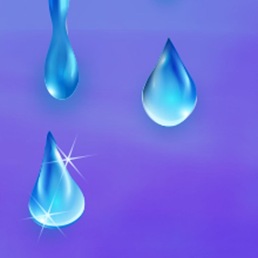 Rain Drops Game iOS App