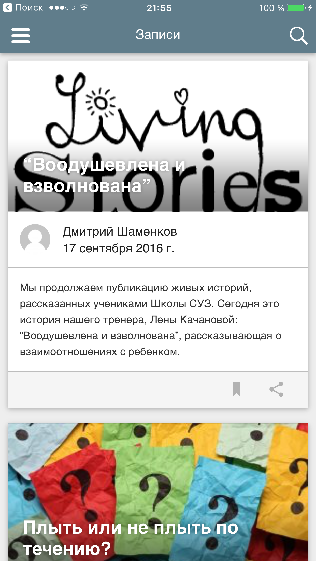 SUZ Blog screenshot 2