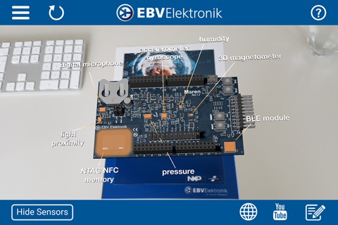 EBV Augmented Reality screenshot 2