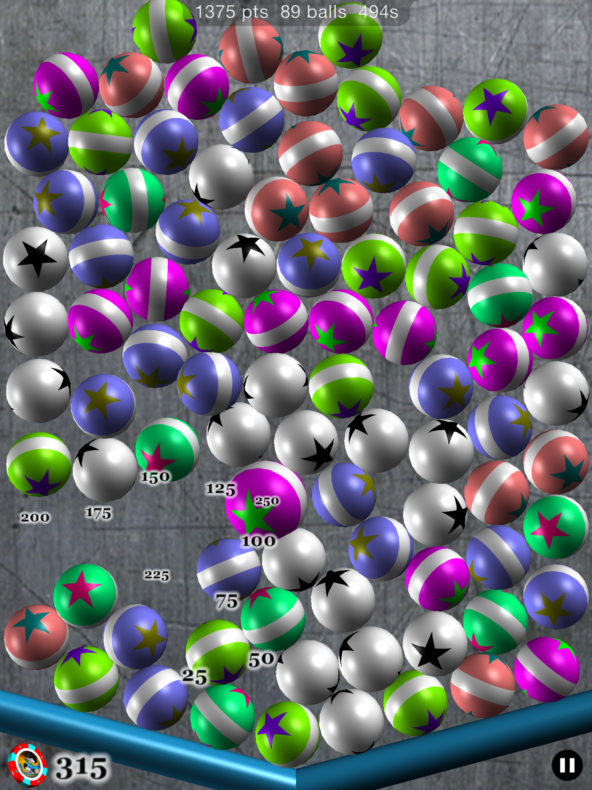 99 Bouncy Balls, Match 3 screenshot 7