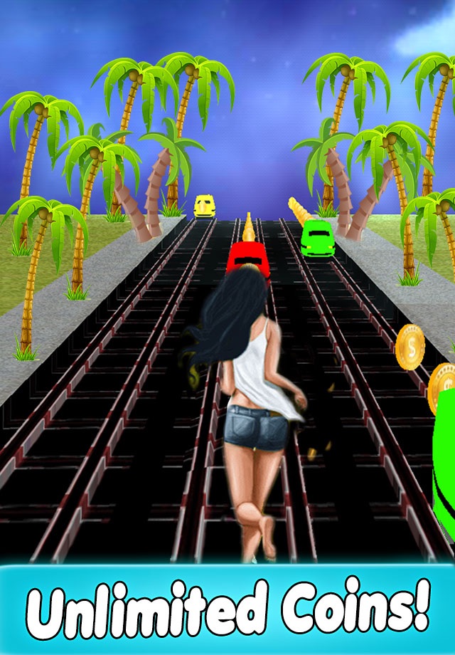 Subway Train Rush 3D screenshot 2