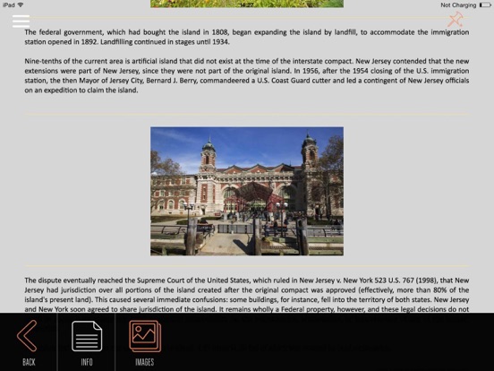 Screenshot #6 pour Ellis Island Visitor Guide