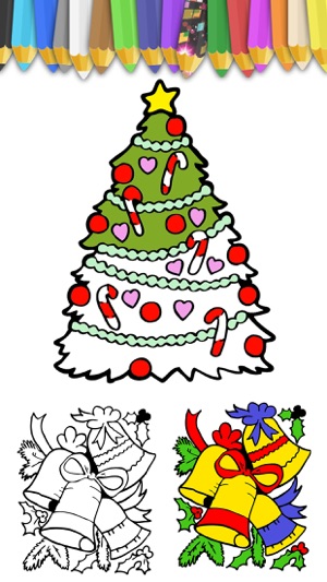 Navidad libro para colorear y pintar dibujos(圖1)-速報App