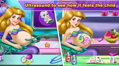 Pragnant Mermaid Care Newborn screenshot 1