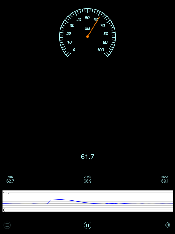 Screenshot #4 pour Sound Meter - Noise Detector