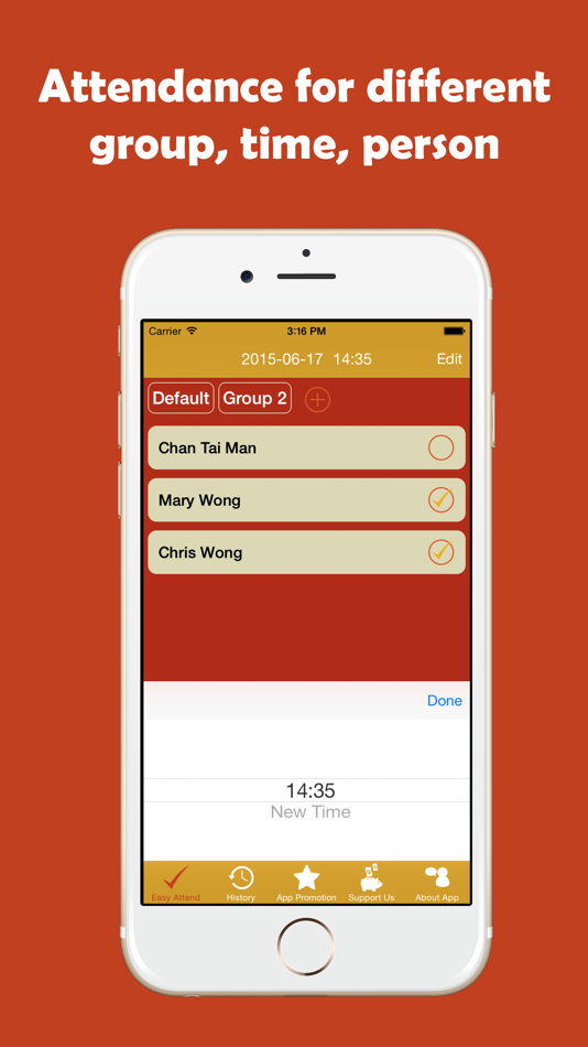 #2. Easy Attend - Attendance Management System (iOS) 由: IGEARS TECHNOLOGY LTD