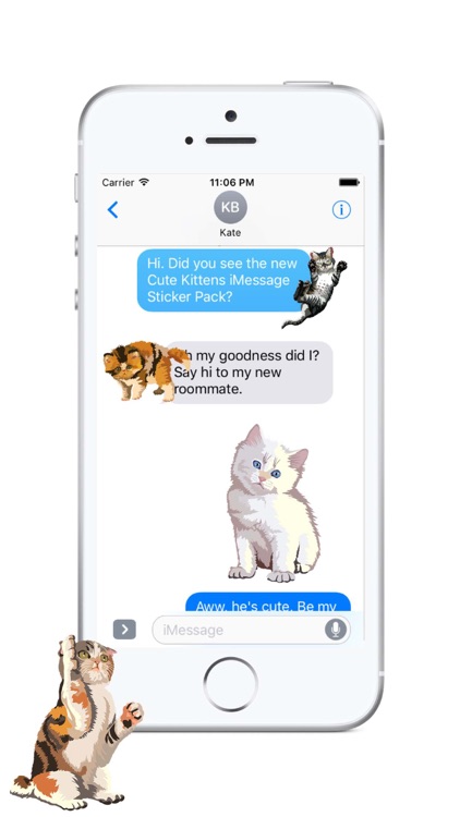 Cute Kittens - Cat Art, Stickers