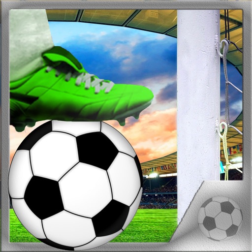 Real Flick Football : Pen-alty Soc-cer hero-es iOS App