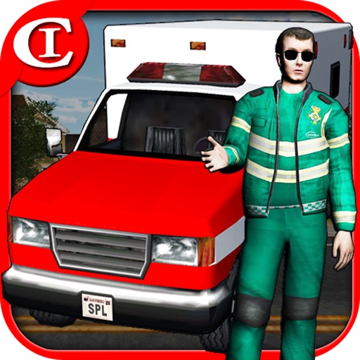 Crazy Ambulance King 3D icon