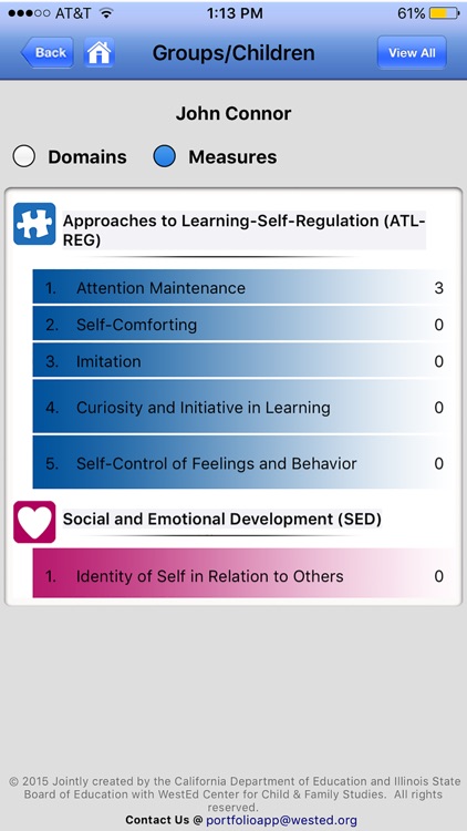 DRDP (2015) Portfolio App Phone