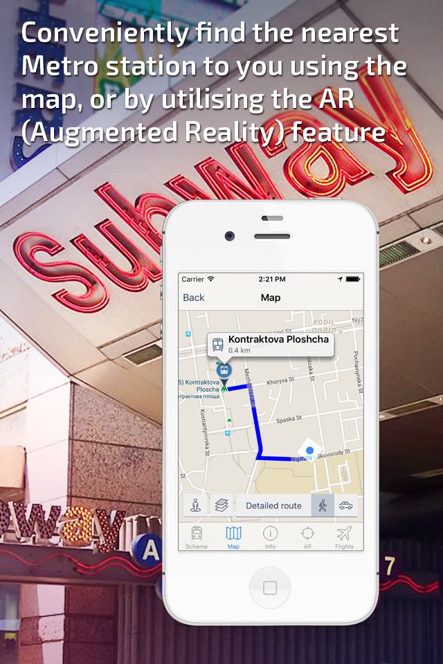 Kyiv Metro Guide and Route Planner screenshot 4