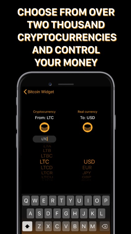 Bitcoin Widget Calculator