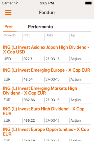 Fonduri NN IP screenshot 4