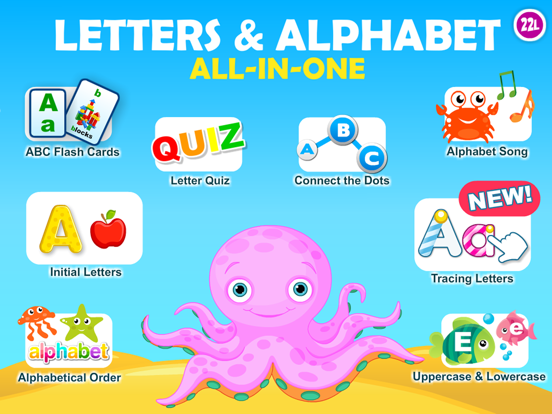 Screenshot #4 pour Letter Quiz Preschool  Alphabet & Letters Learning