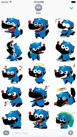 Wolf Stickers screenshot 1