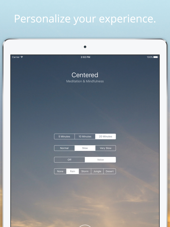 Screenshot #5 pour Centered - Meditation & Mindfulness