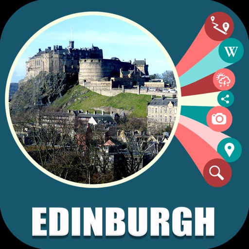 Edinburgh UK Offline TravelMap icon