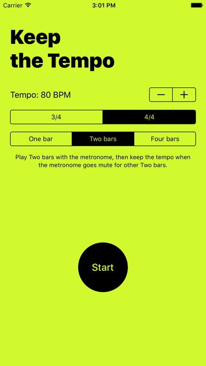 Keep the Tempo