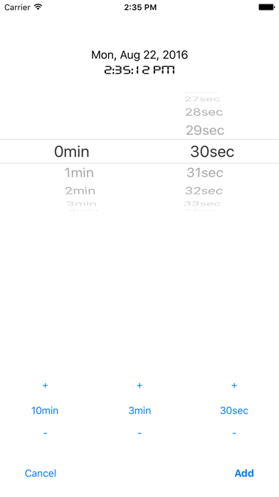 Routine Clock screenshot
