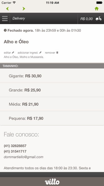 Pizzaria Dom Martiello screenshot-4