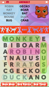 WordSearch Kids screenshot
