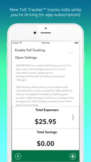 tollsmart toll tracker iphone screenshot 1