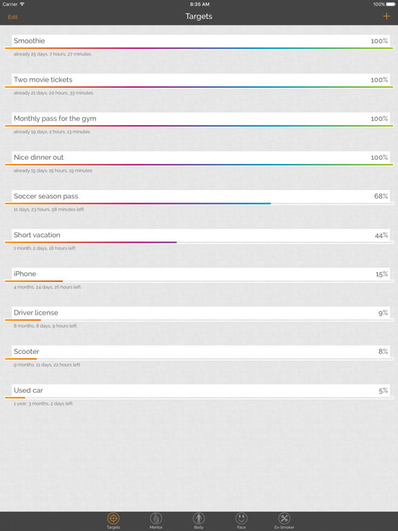 Smokerstop iPad screenshot 4 - Health & Fitness app