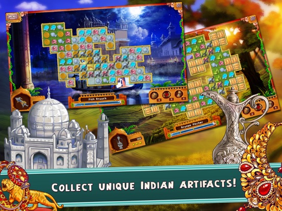 Travel Riddles: Trip to India iPad app afbeelding 1