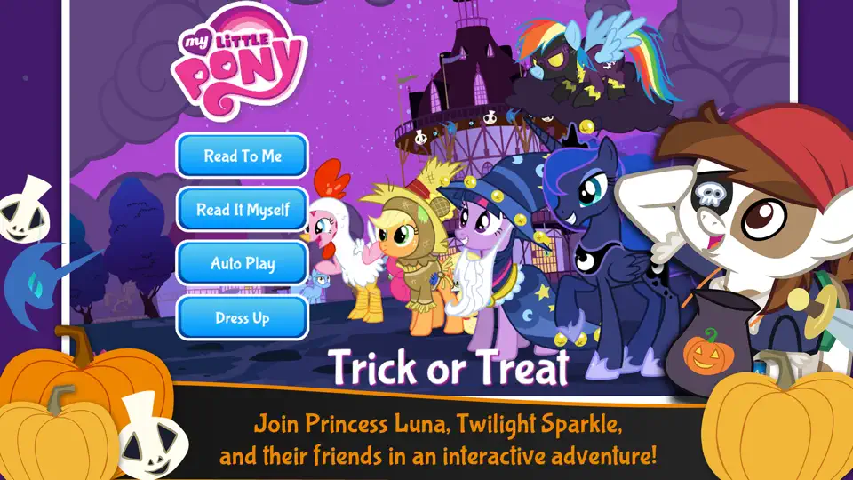 My Little Pony: Trick Or Treat iPhone Screenshot 1