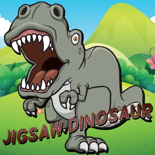 Jigsaw Puzzle Dinosaur Magic Board Fun for Kids icon