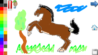 Screenshot #2 pour Coloriages: chevaux et pony