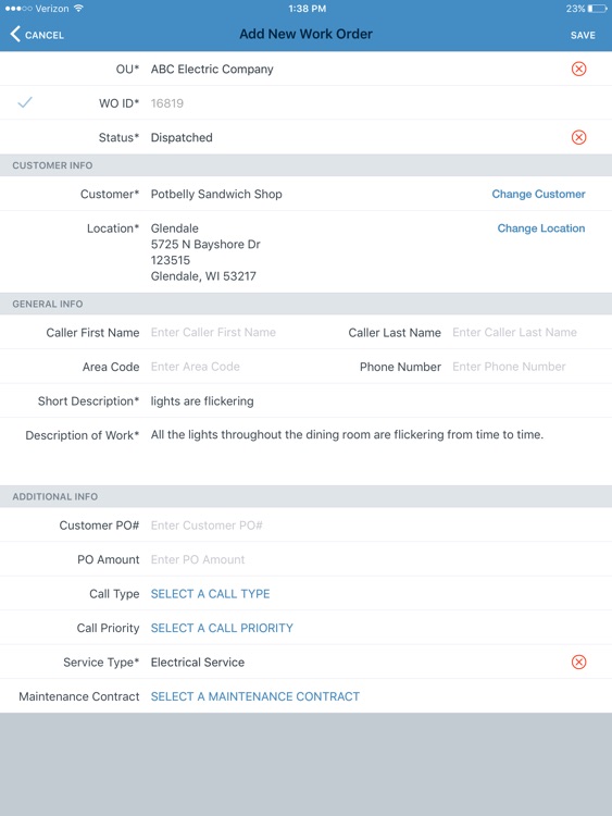 PENTA Mobile Field Service 20.1
