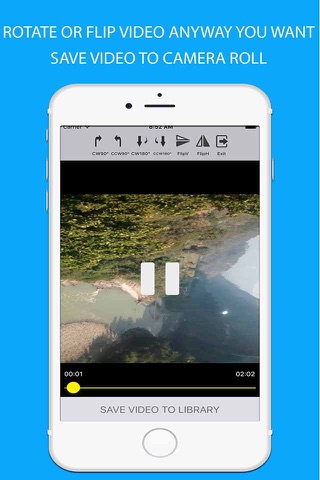 Video rotate + flip video easy screenshot 2