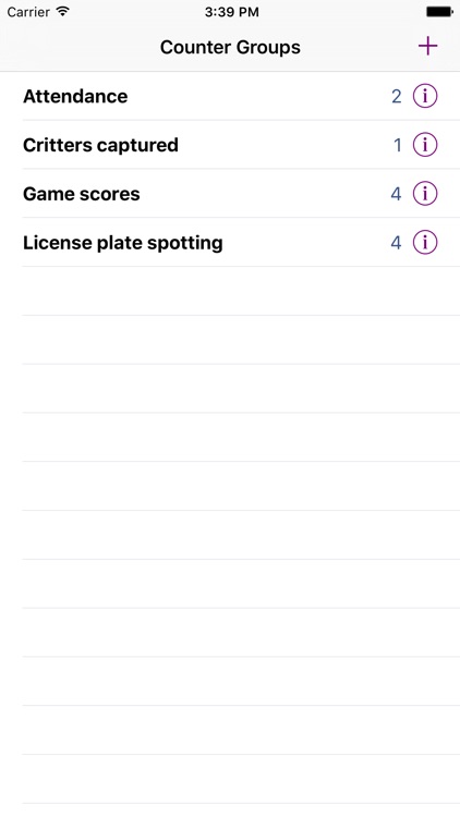 Tally Tap - Multiple Counter Keeper